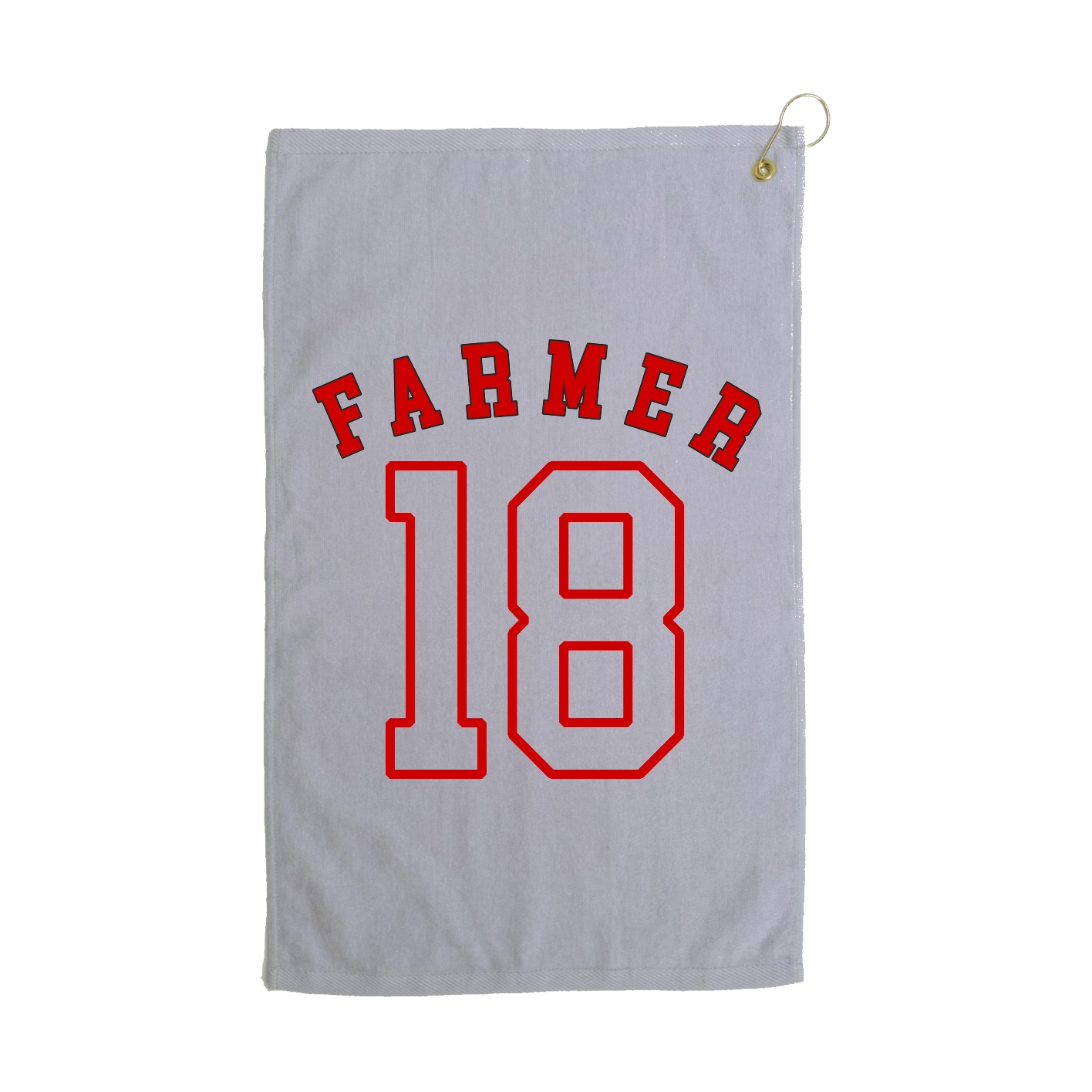 Golf Towel — Shirsey Arch in Grey