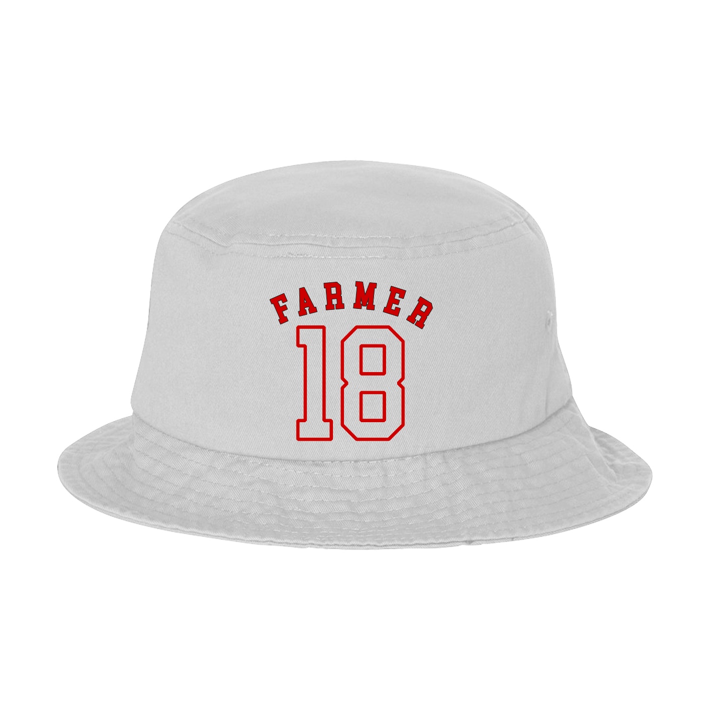 Bucket Cap — Shirsey Arch in White