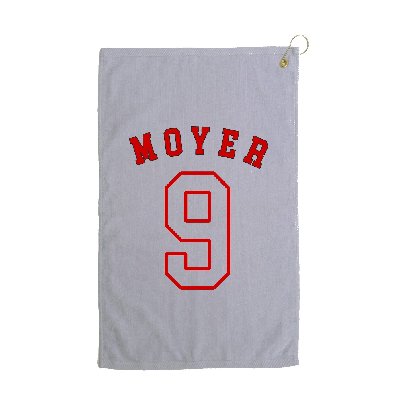 Golf Towel — Shirsey Arch in Grey