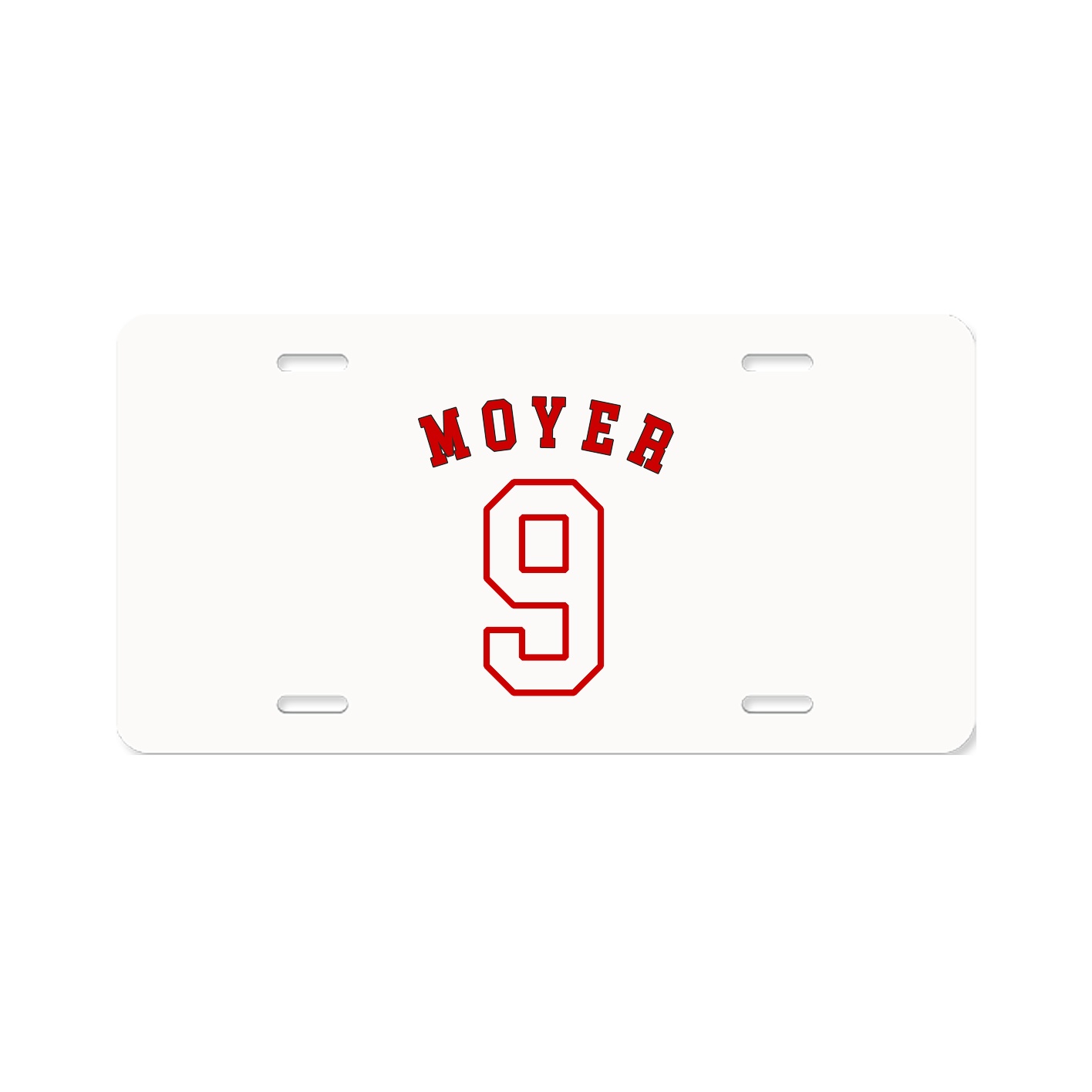 License Plate — Shirsey Arch in Classic