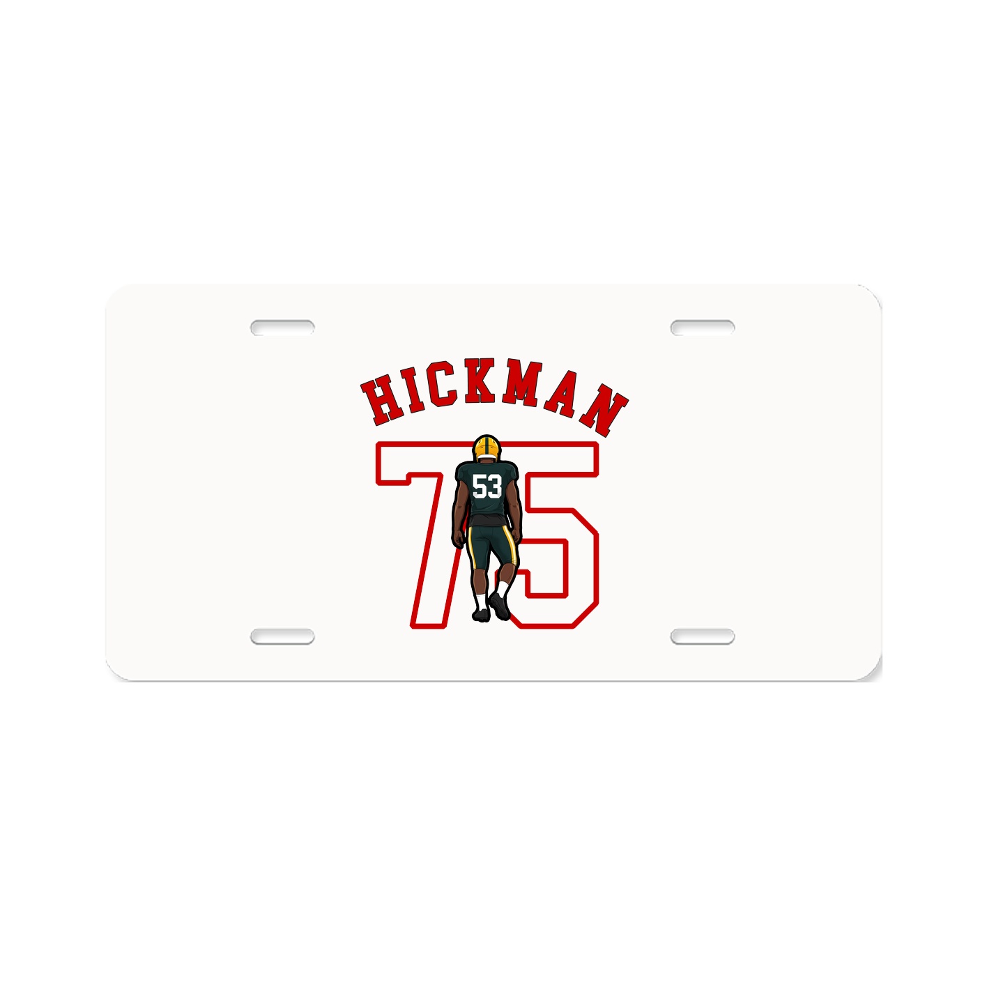 License Plate — Shirsey Arch in Classic