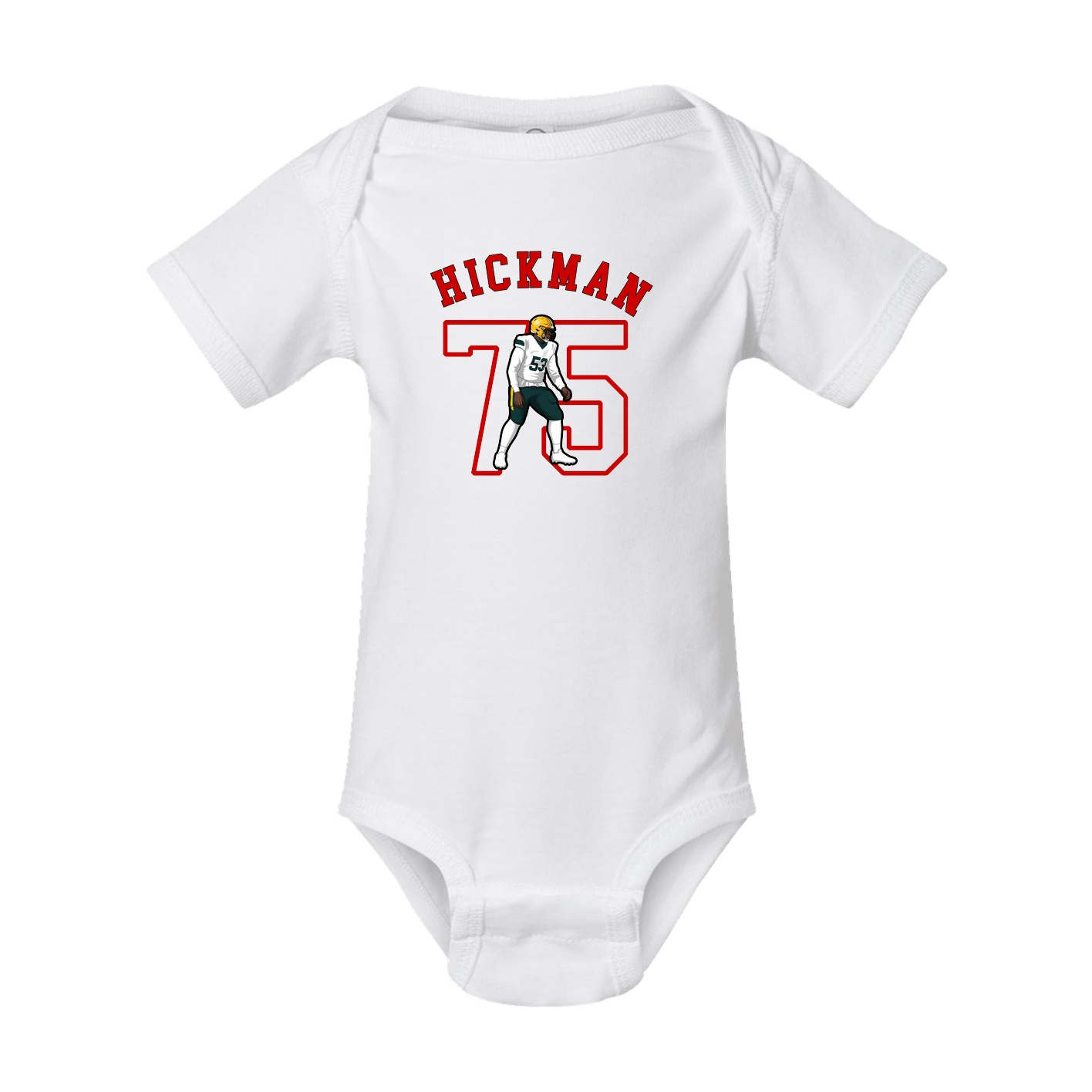 Baby Onesie — Shirsey Arch in White