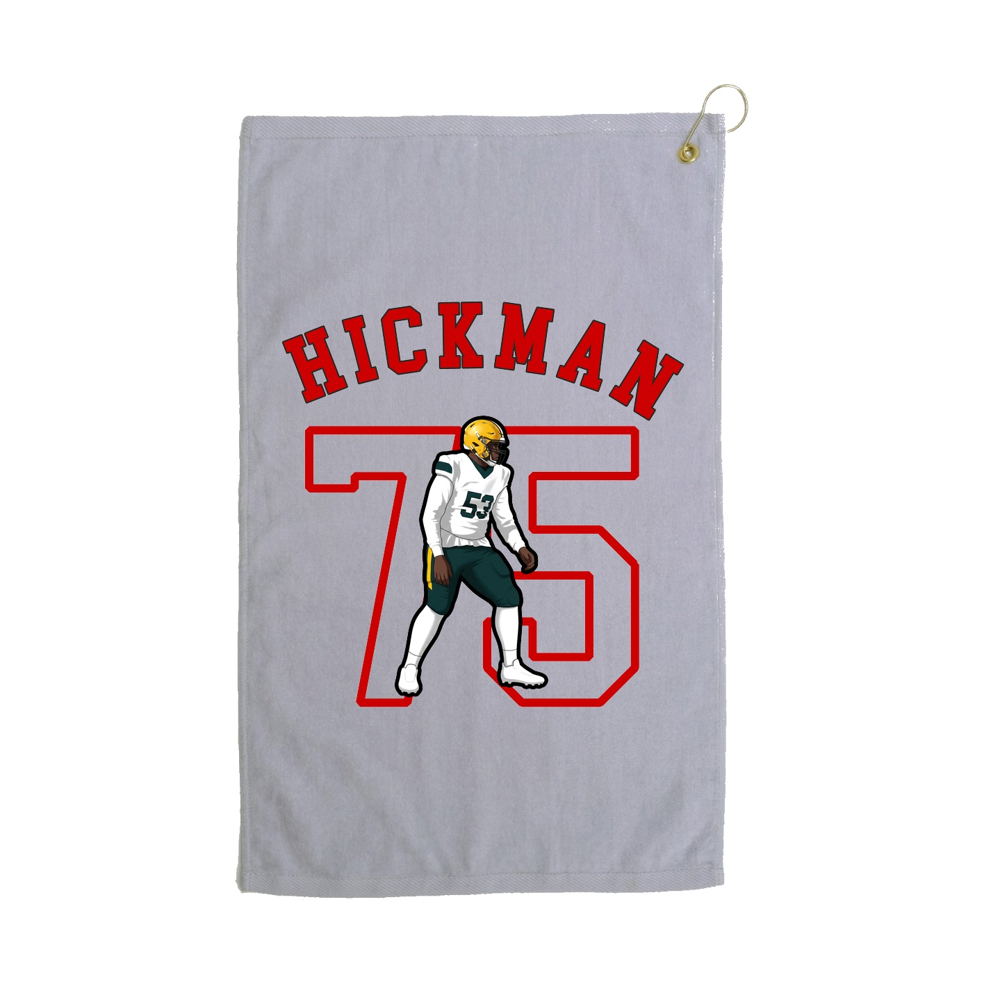 Golf Towel — Shirsey Arch in Grey