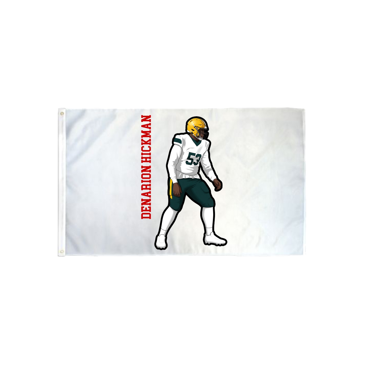 3x5 Flag — Name Vertical in Classic