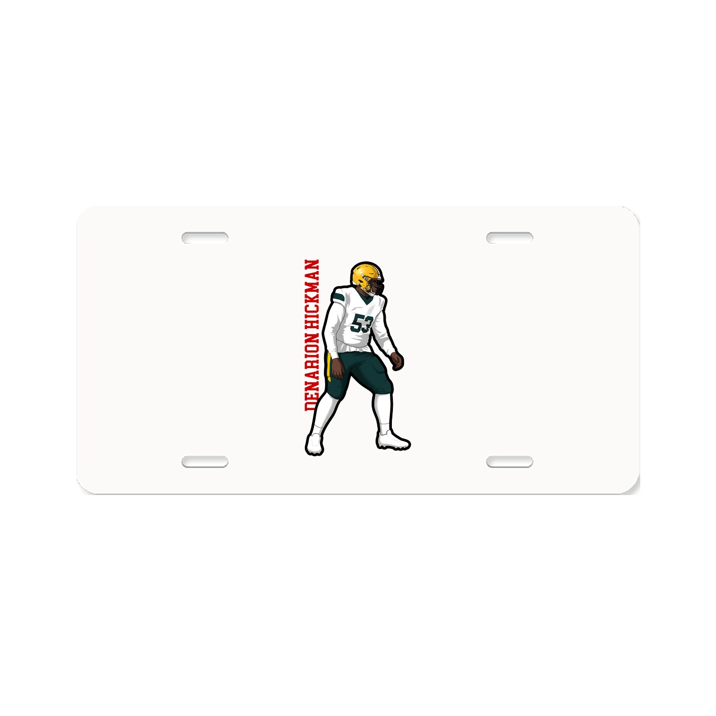 Aluminum License Plate
