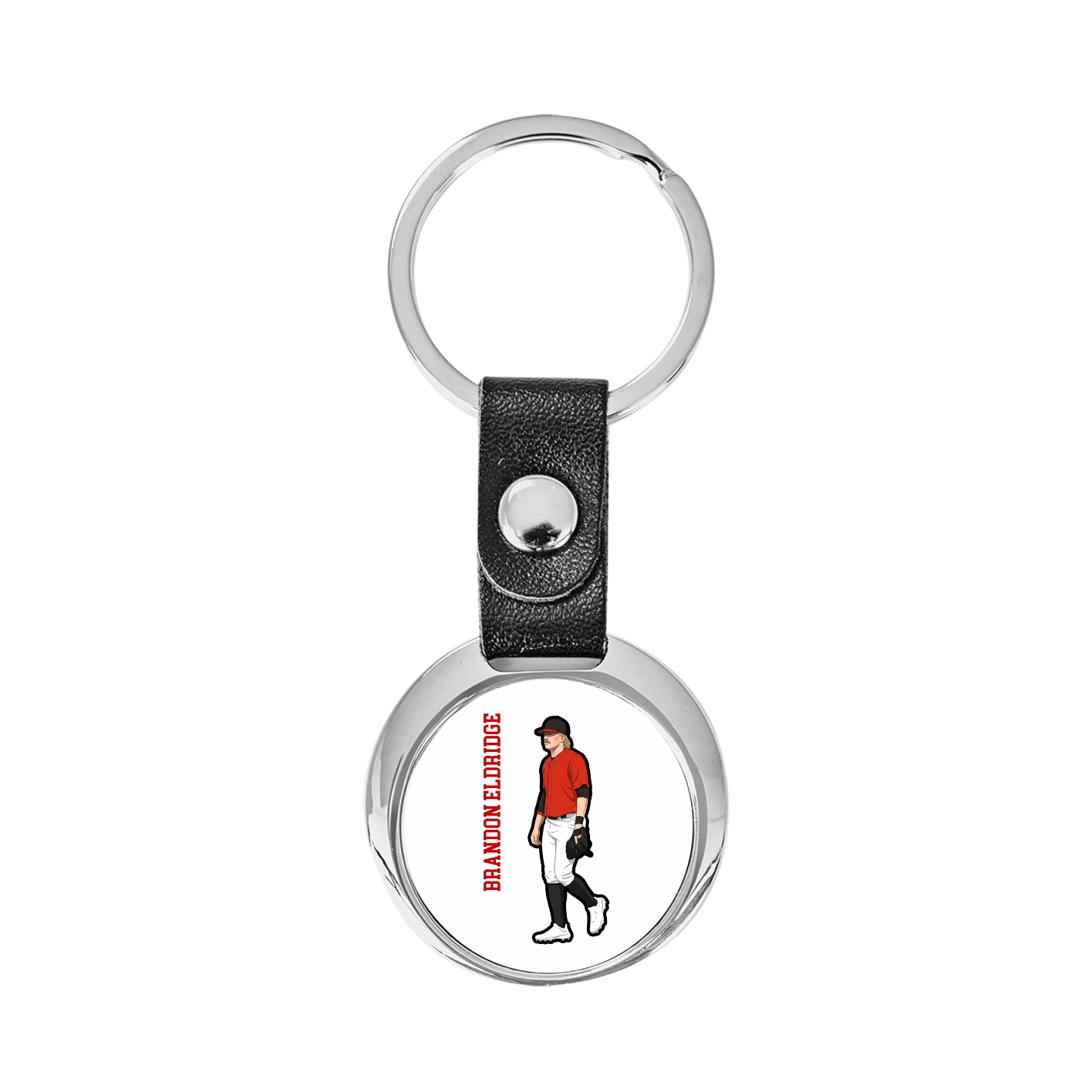 Key Chain — Name Vertical in Classic