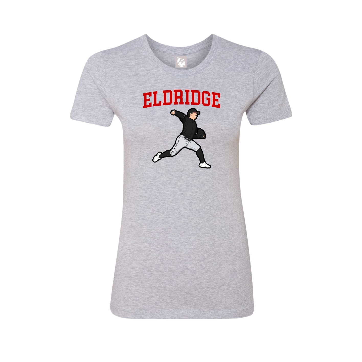 Fitted Women's Tee — Shirsey in Grey