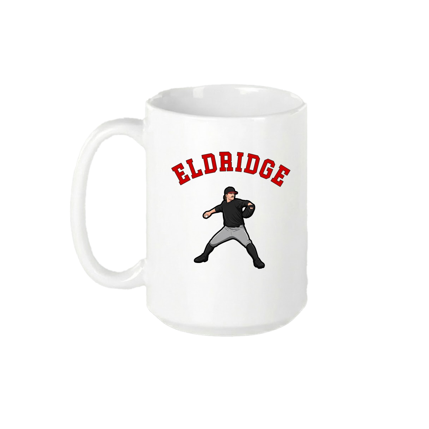 15oz Coffee Mug — Shirsey Arch in White