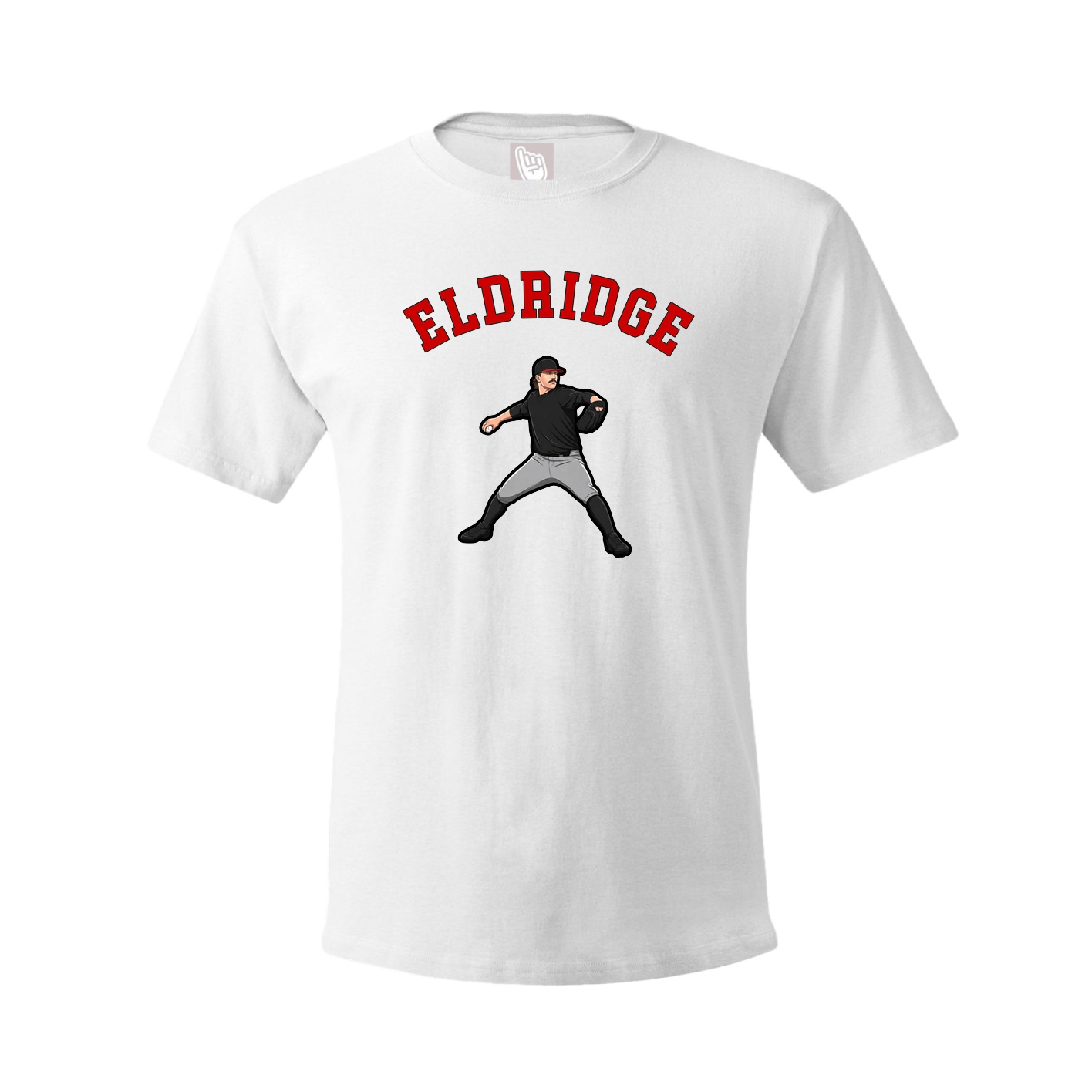 Youth Tee — Shirsey Arch in White