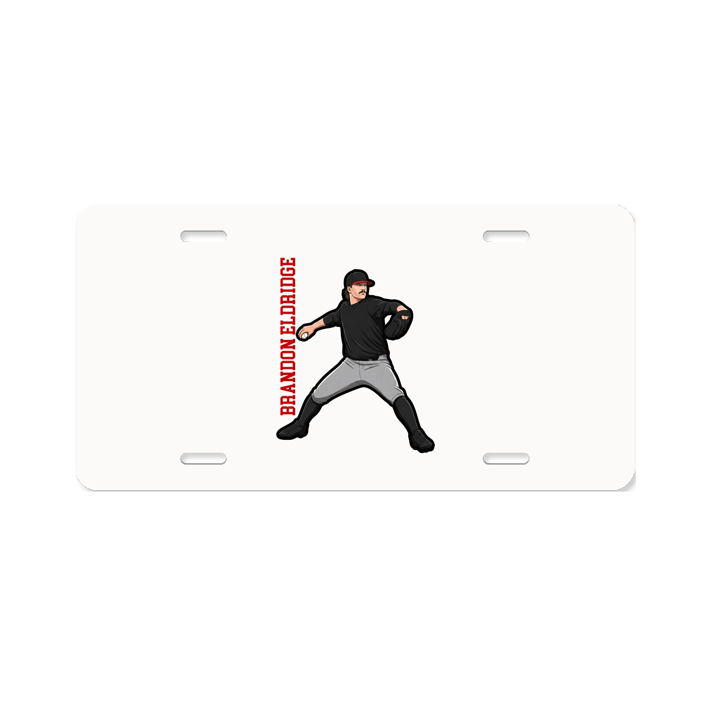Aluminum License Plate