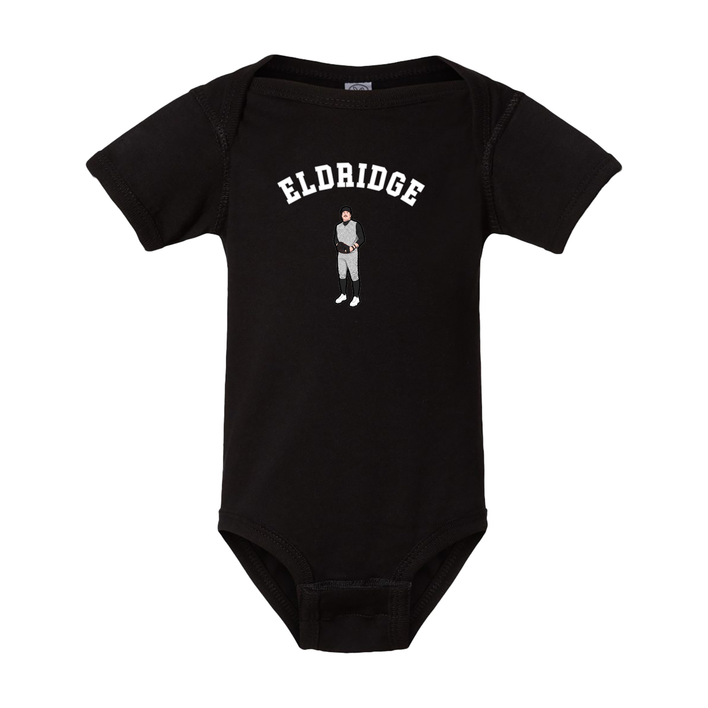 Baby Onesie — Shirsey Arch in Black