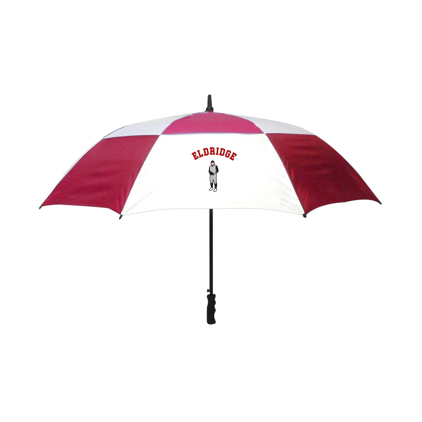 Golf Umbrella — Shirsey Arch in Red