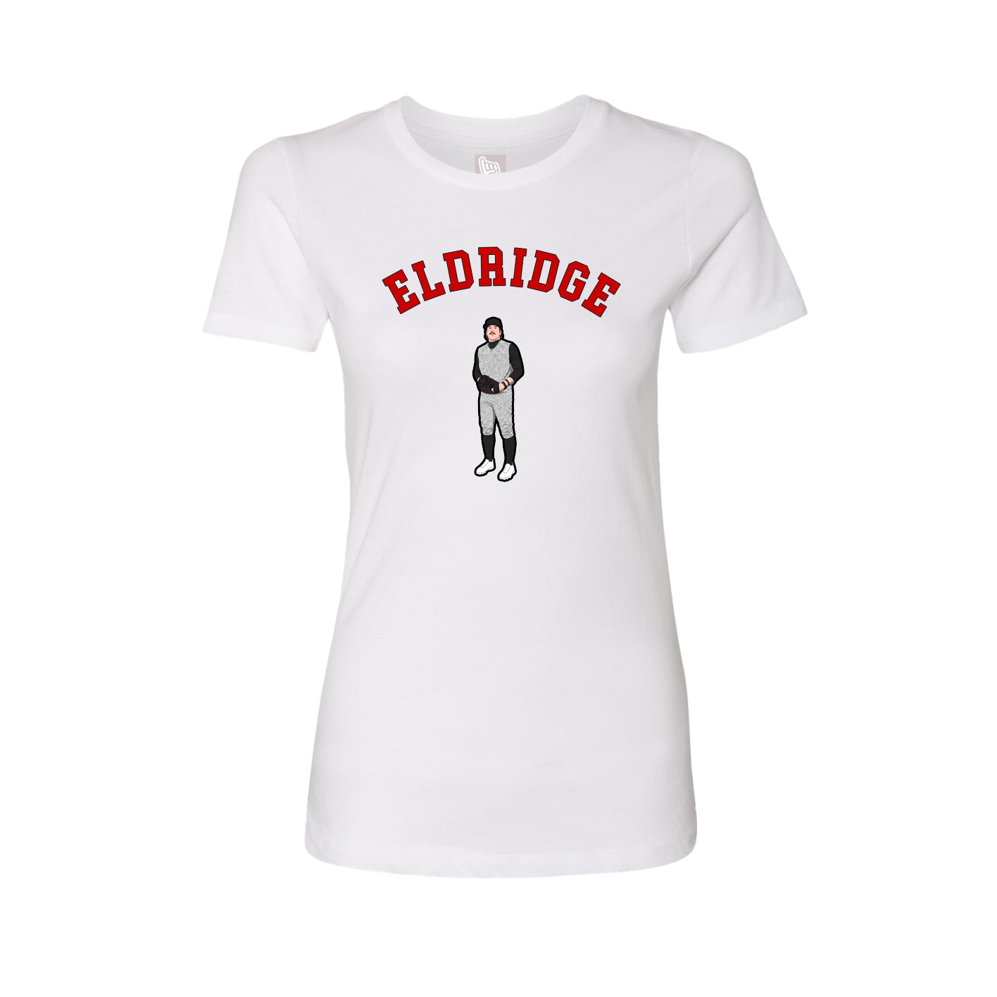 Womens Tee — Shirsey Arch in White