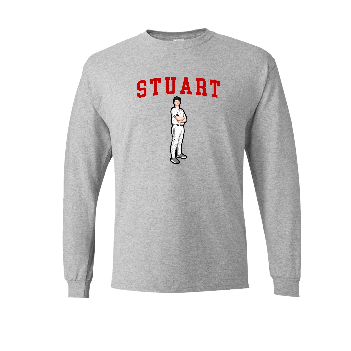 Long Sleeve Tee — Shirsey in Grey