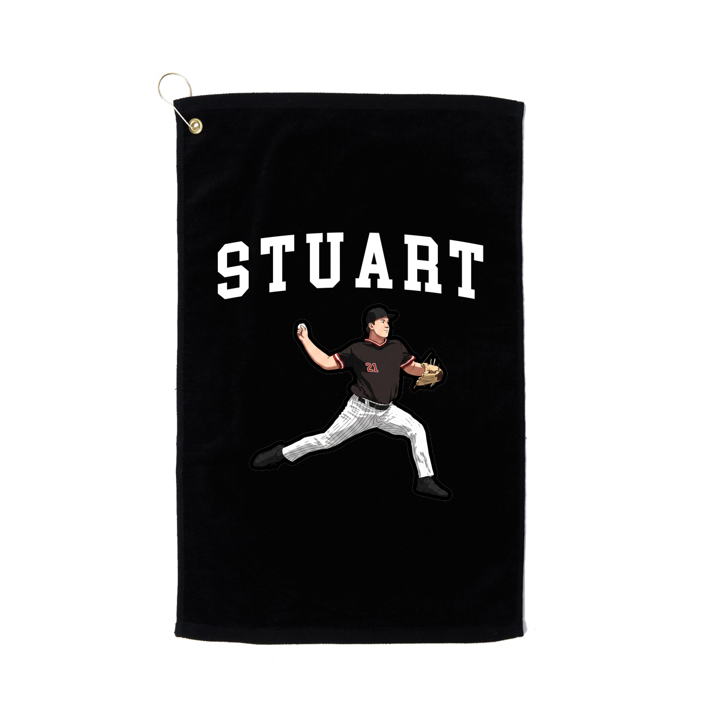 Golf Towel — Shirsey in Black