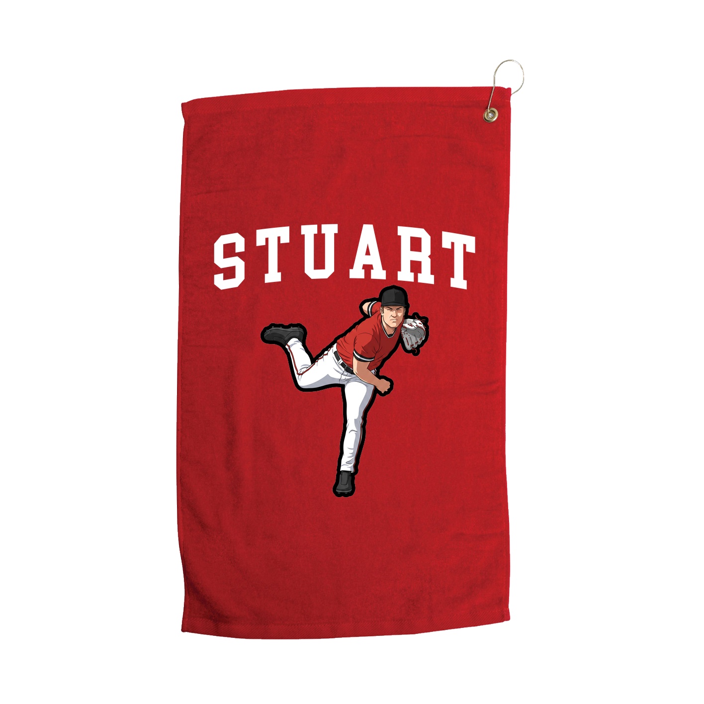 Golf Towel — Shirsey in Red