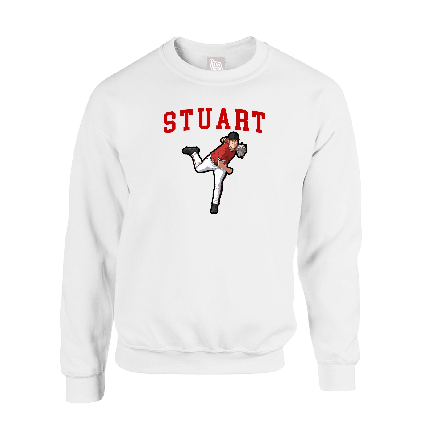 Fleece Crew — Shirsey in White