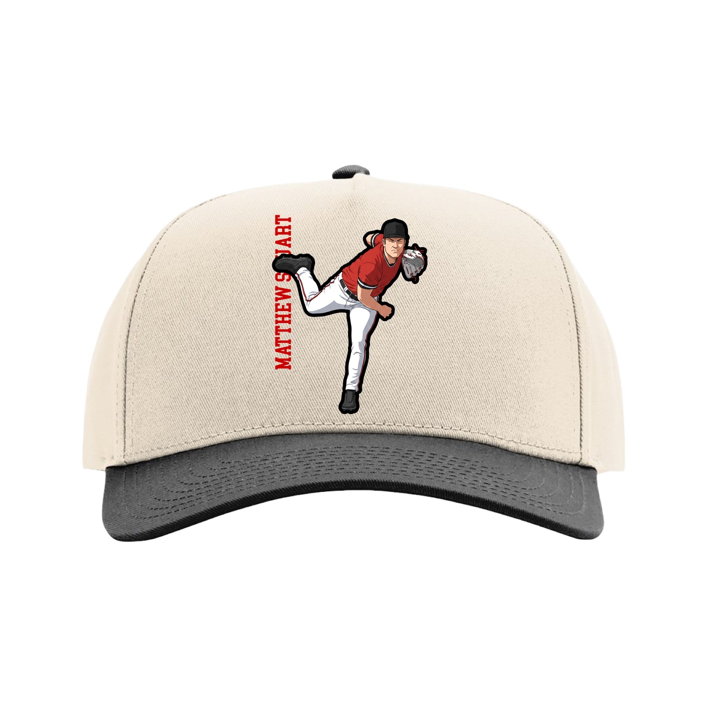 Full Fabric Five-Panel Champ Cap