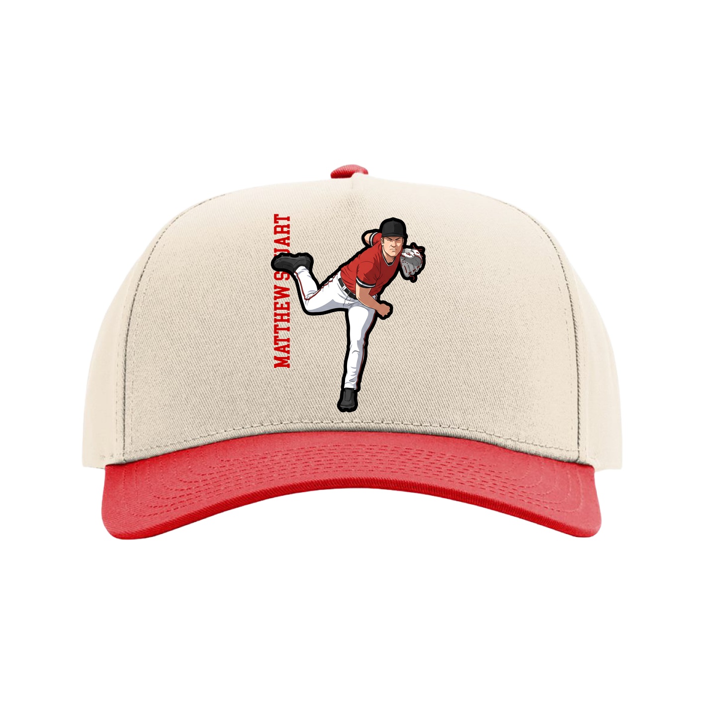 Full Fabric Five-Panel Champ Cap