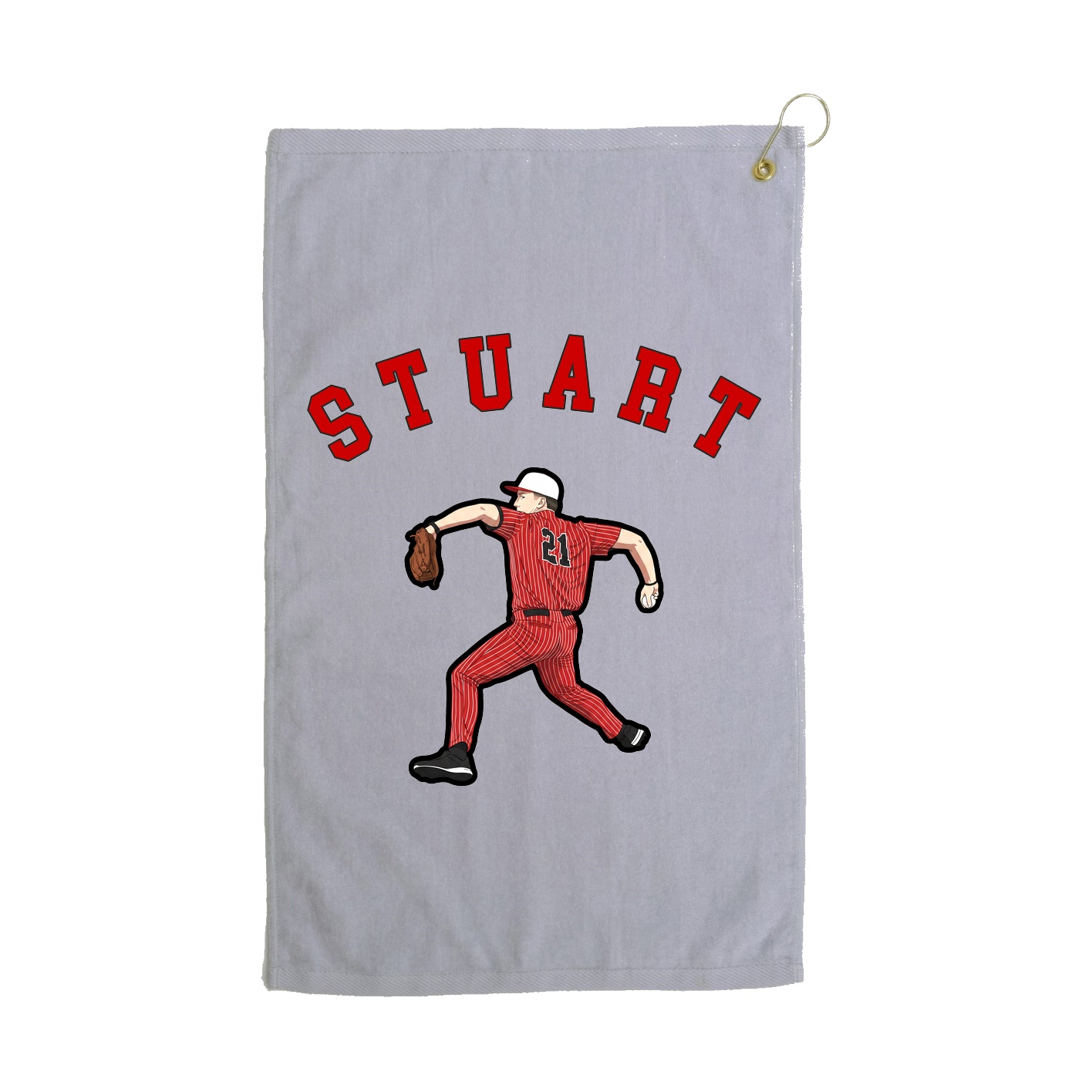 Golf Towel — Shirsey Arch in Grey