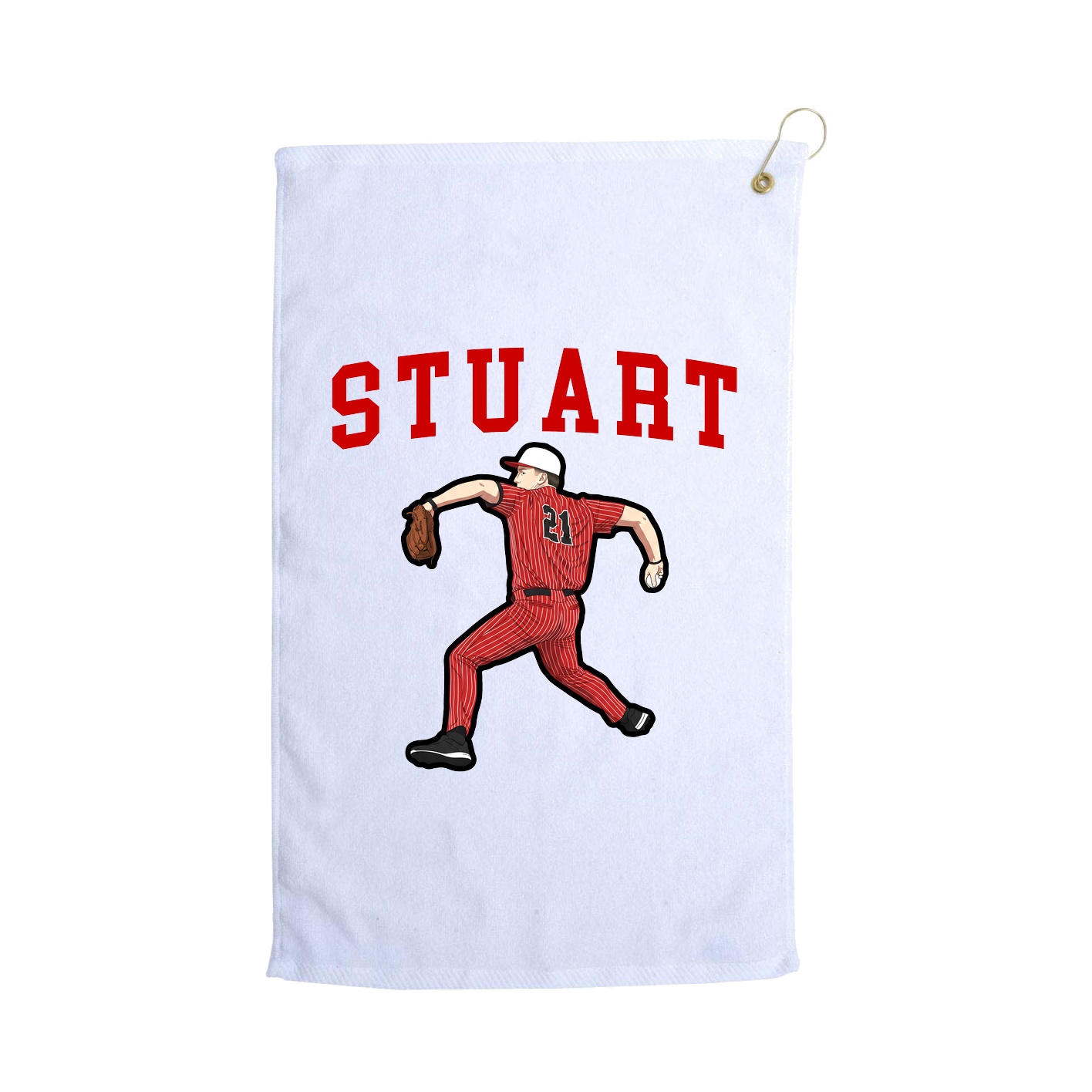 Golf Towel — Shirsey in White