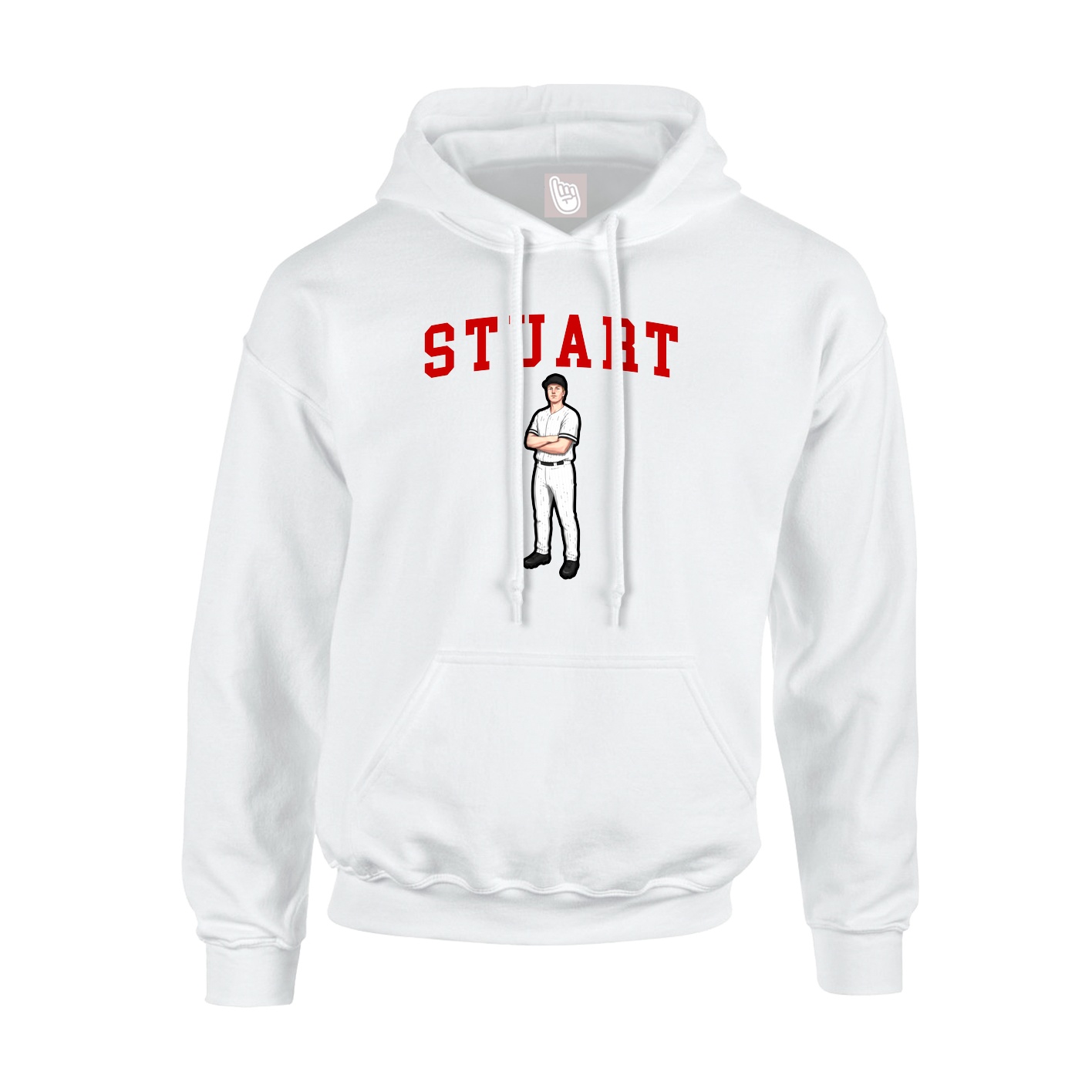 Youth Hoodie — Shirsey in White