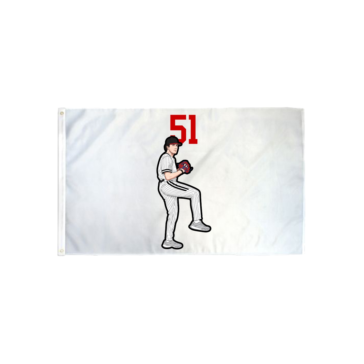 3x5 Flag — Number Top in Classic