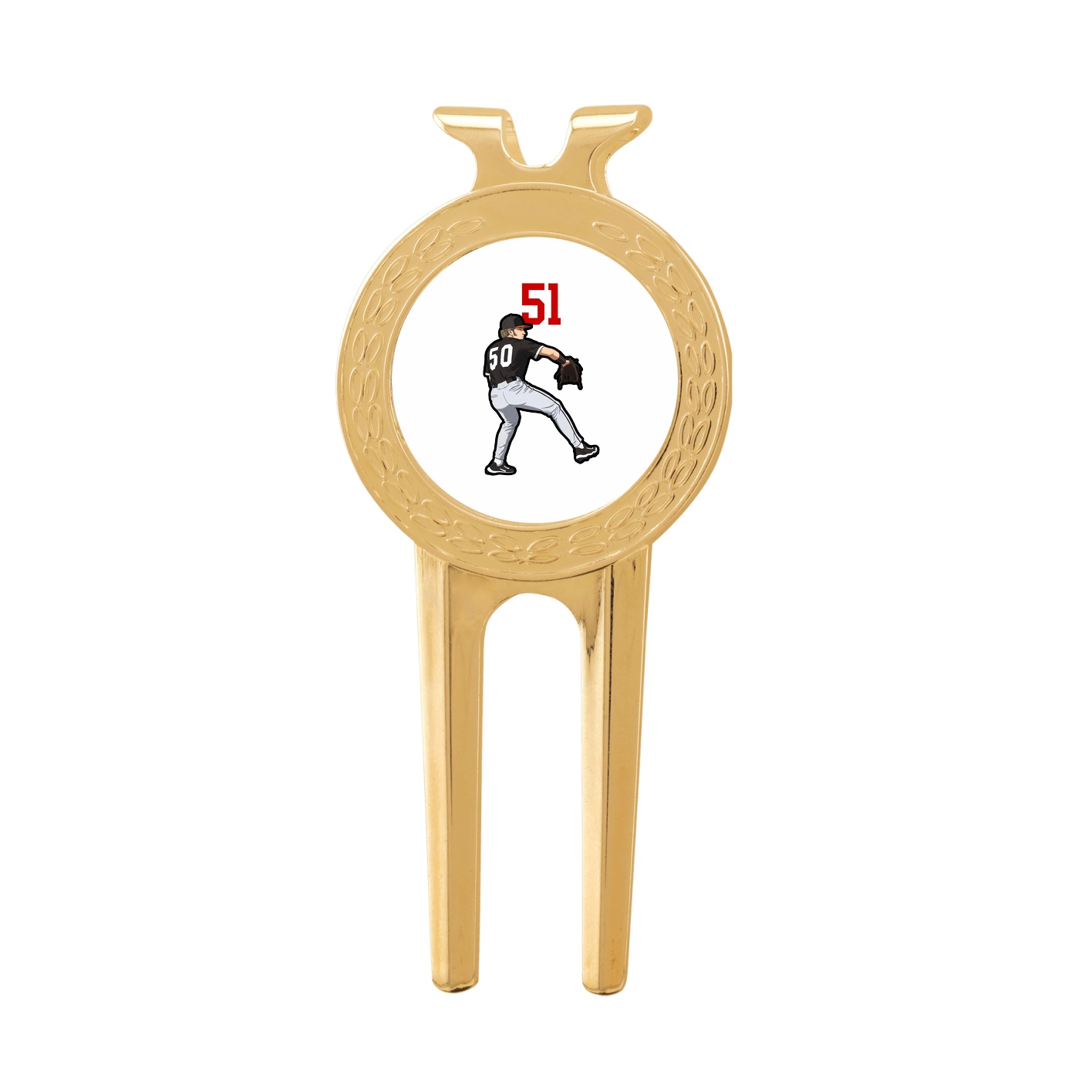 Divot Tool with Ball Marker — Number Top in Classic
