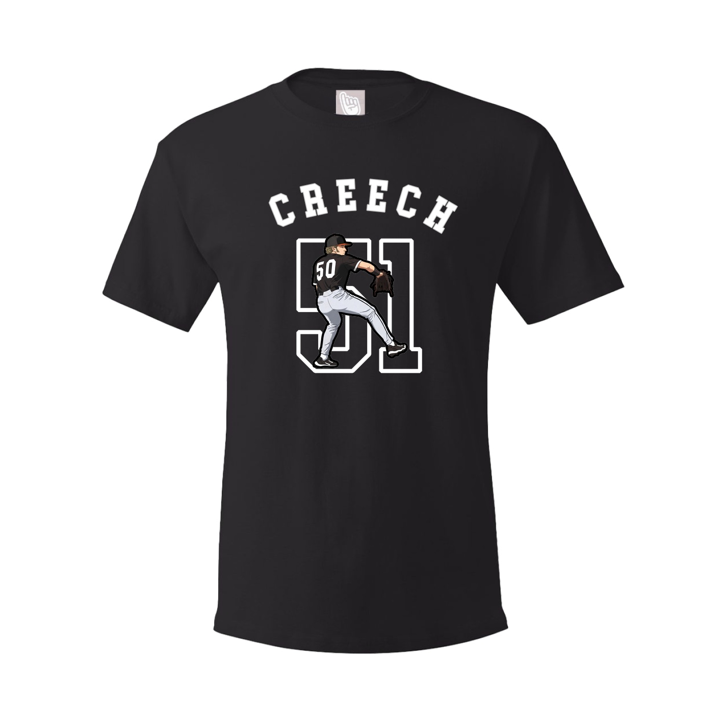 Youth Tee — Shirsey Arch in Black