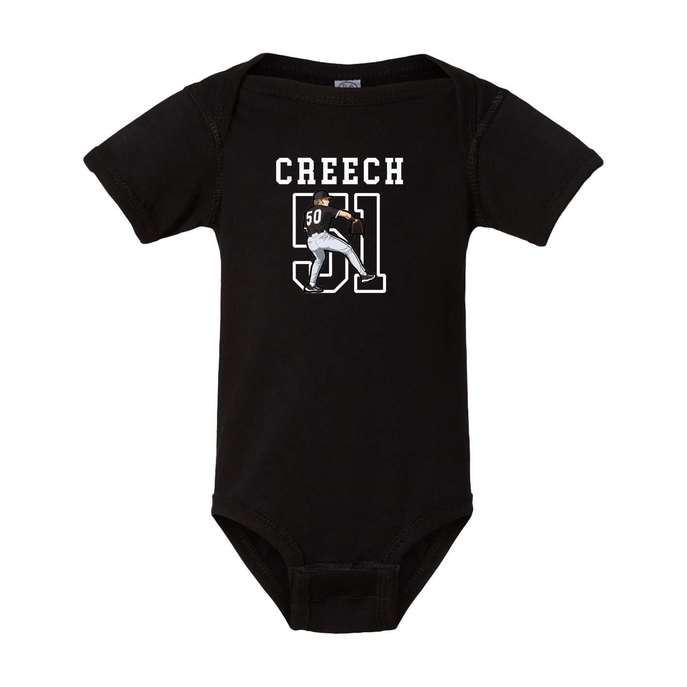 Baby Onesie — Shirsey in Black