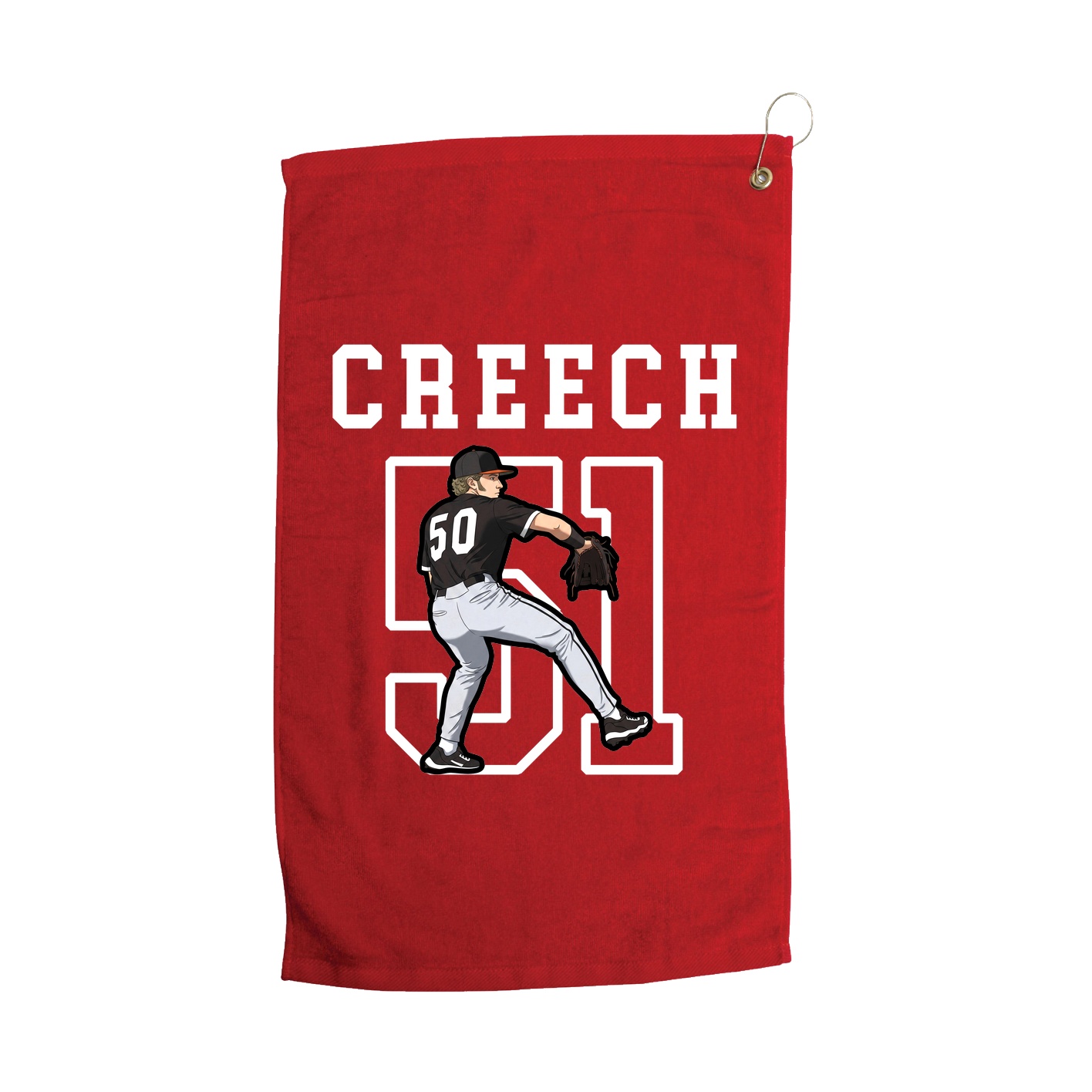 Golf Towel — Shirsey in Red