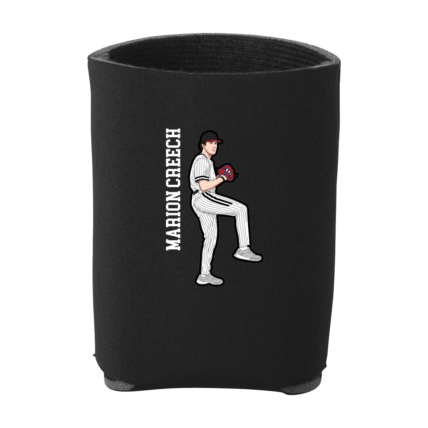 Can Holder — Name Vertical in Black