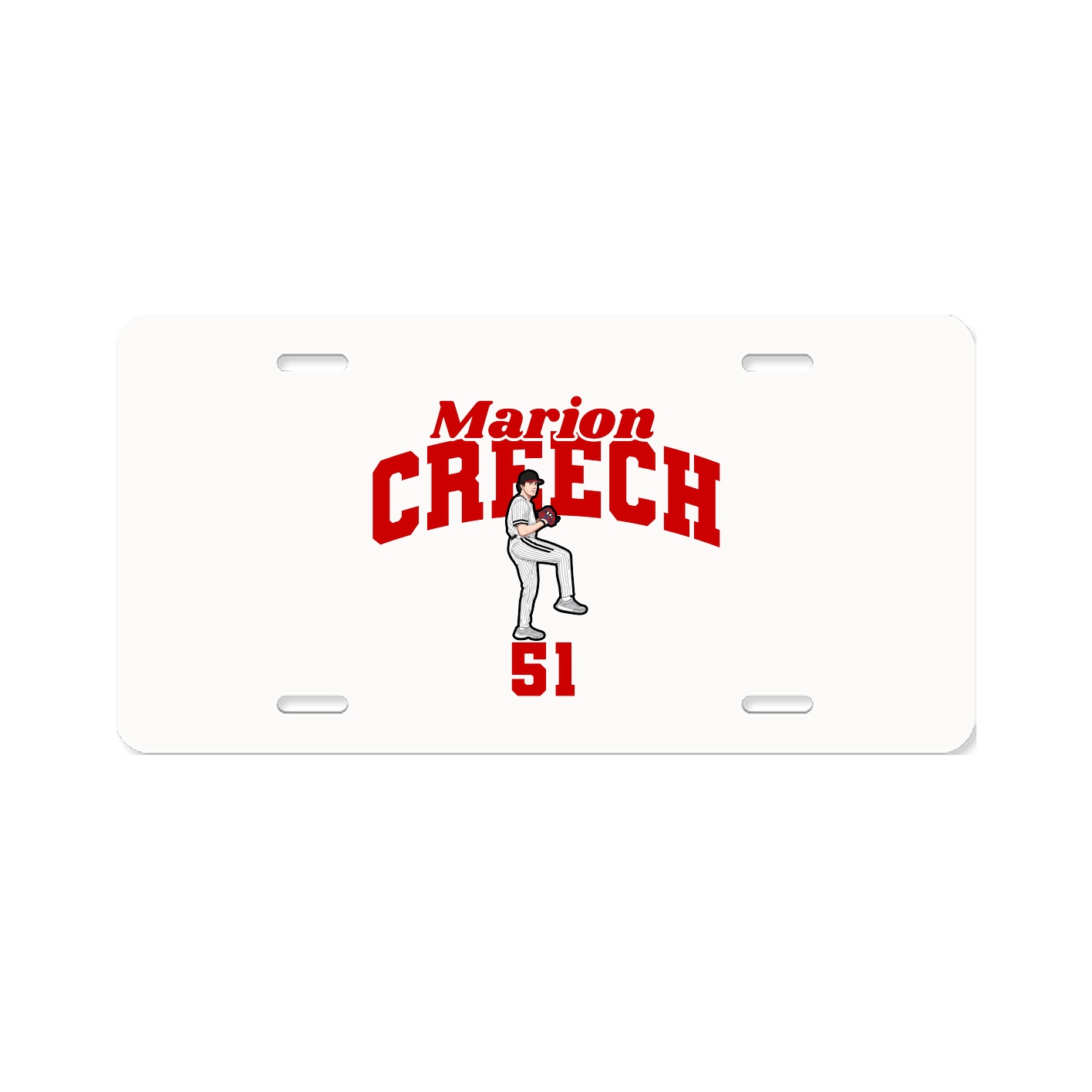 License Plate — Signature Arch in Classic