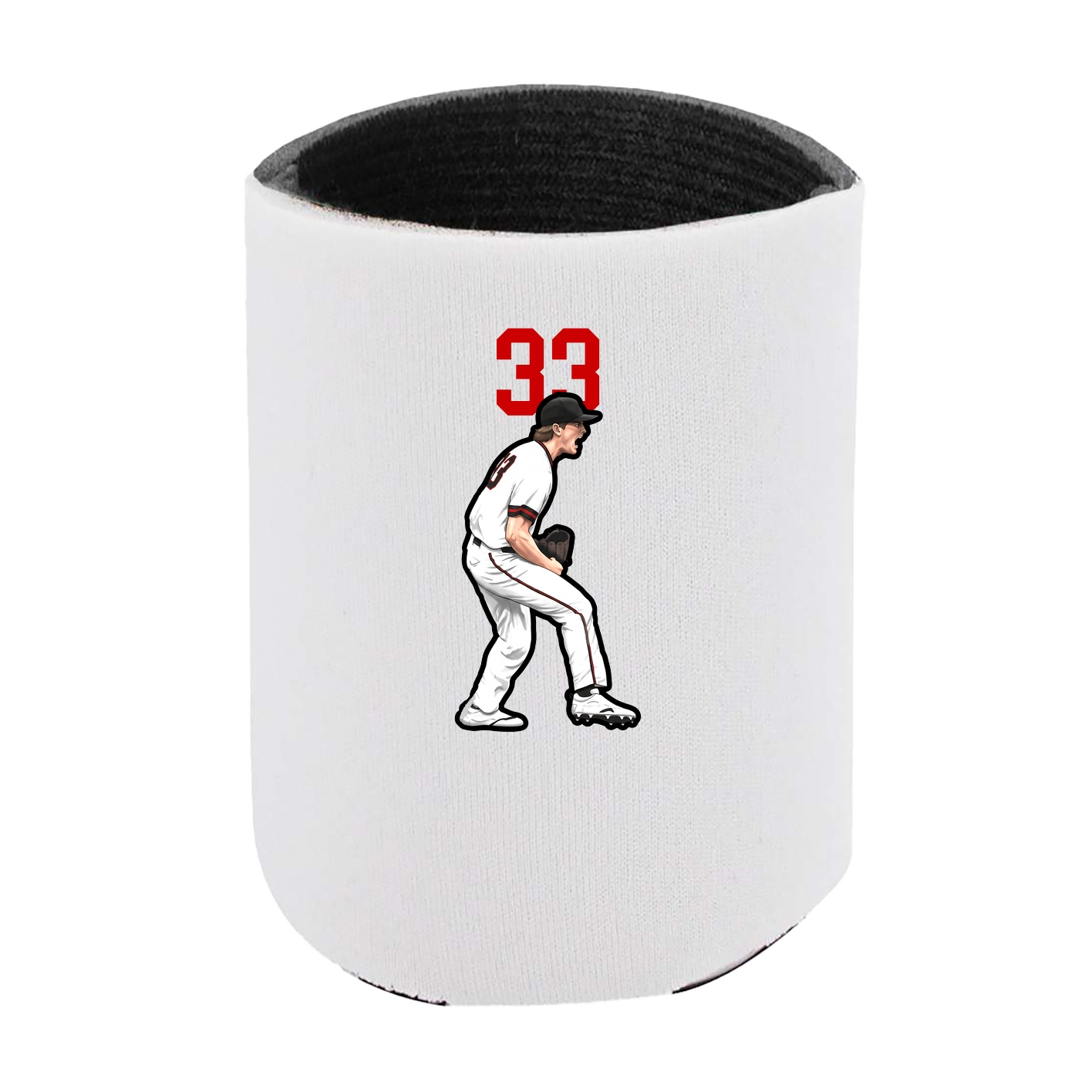 Can Holder — Number Top in White
