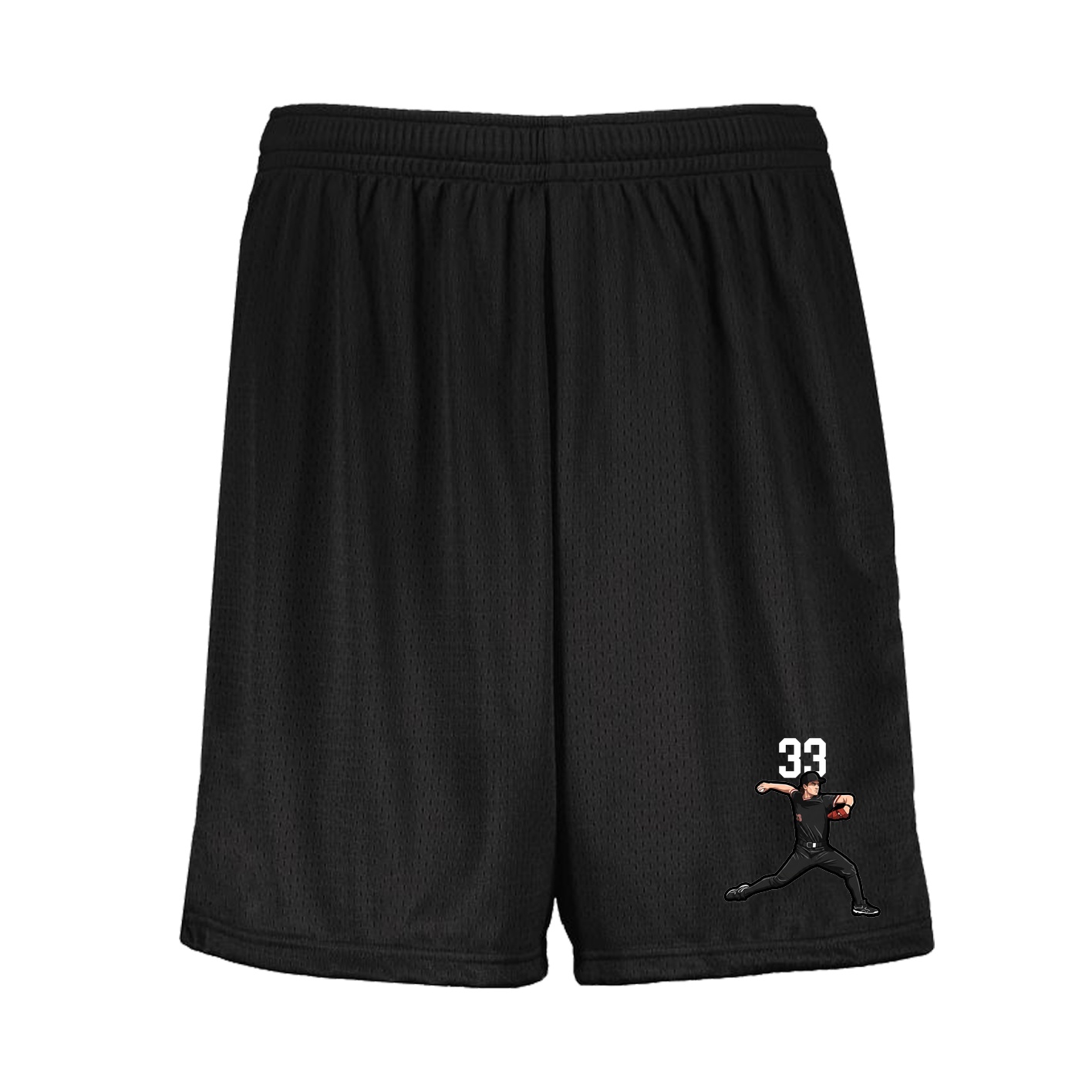 Shorts — Number Top in Black