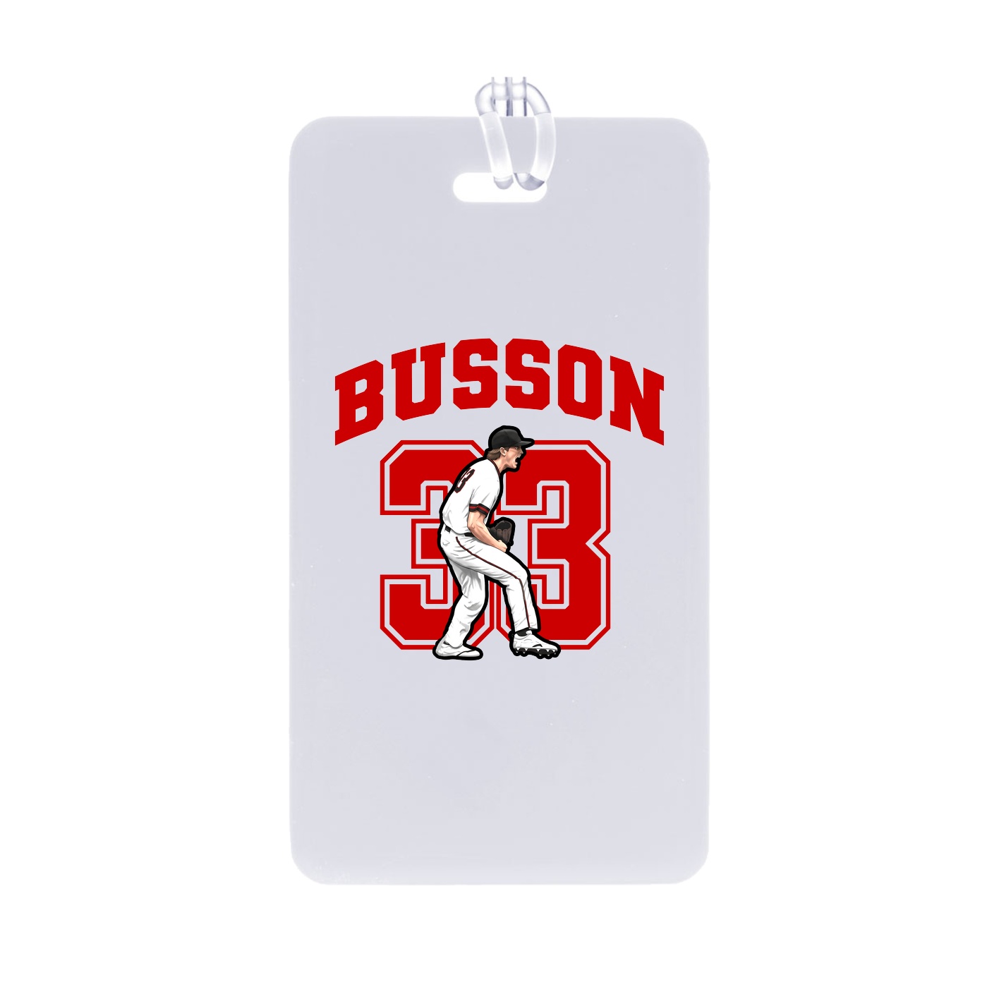 Bag Tag — Number in Classic