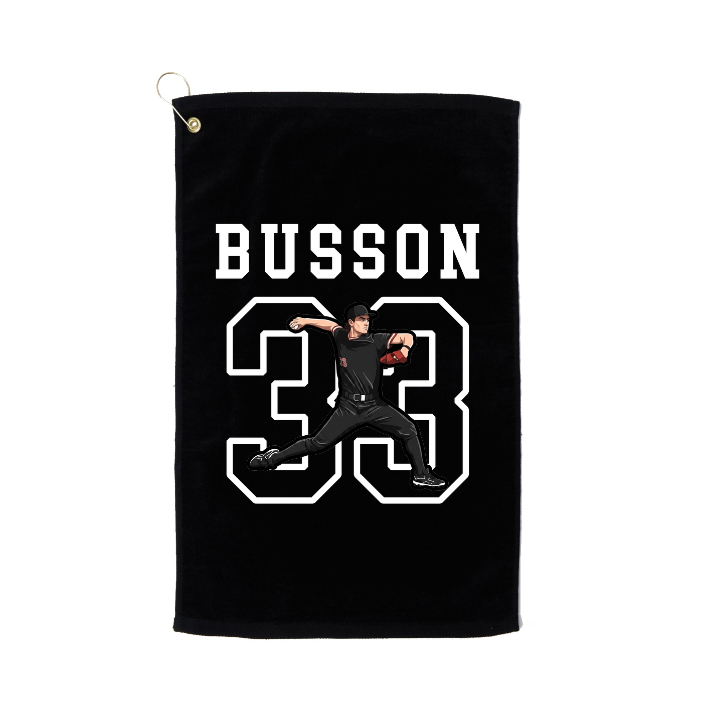 Golf Towel — Shirsey in Black