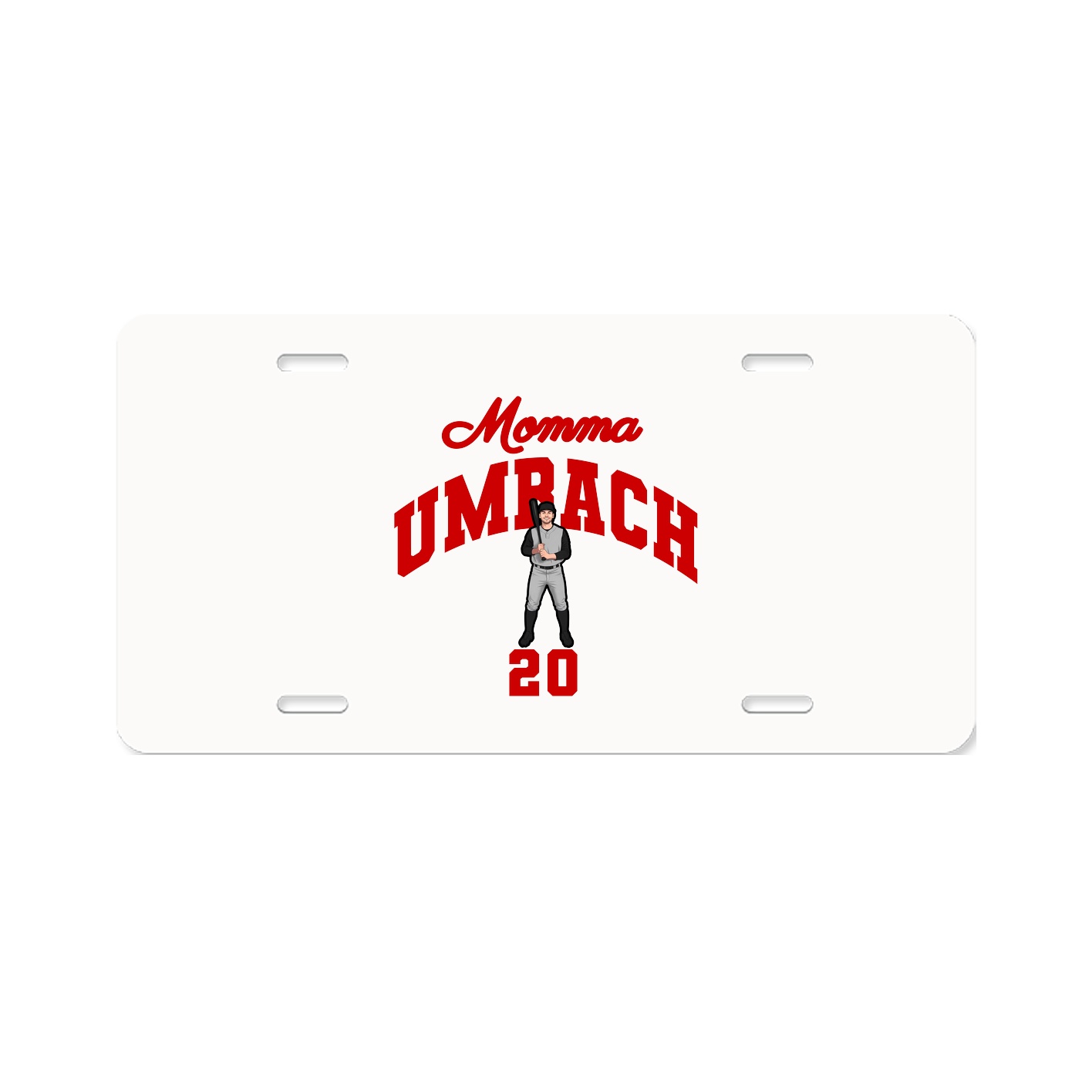 License Plate — Mothers Day Arch in Classic