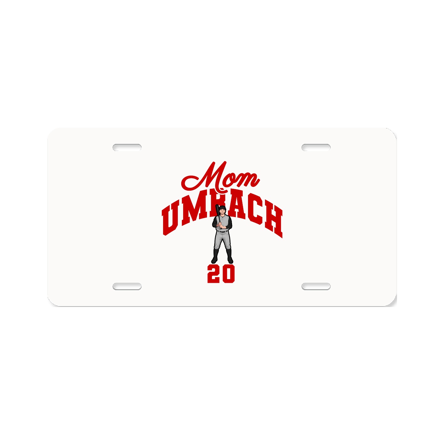 License Plate — Mothers Day Arch in Classic
