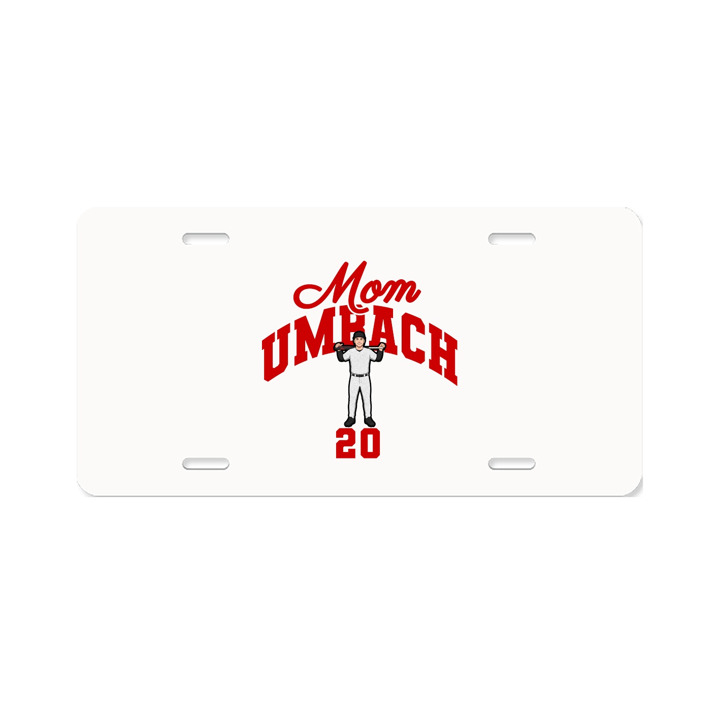 License Plate — Mothers Day Arch in Classic