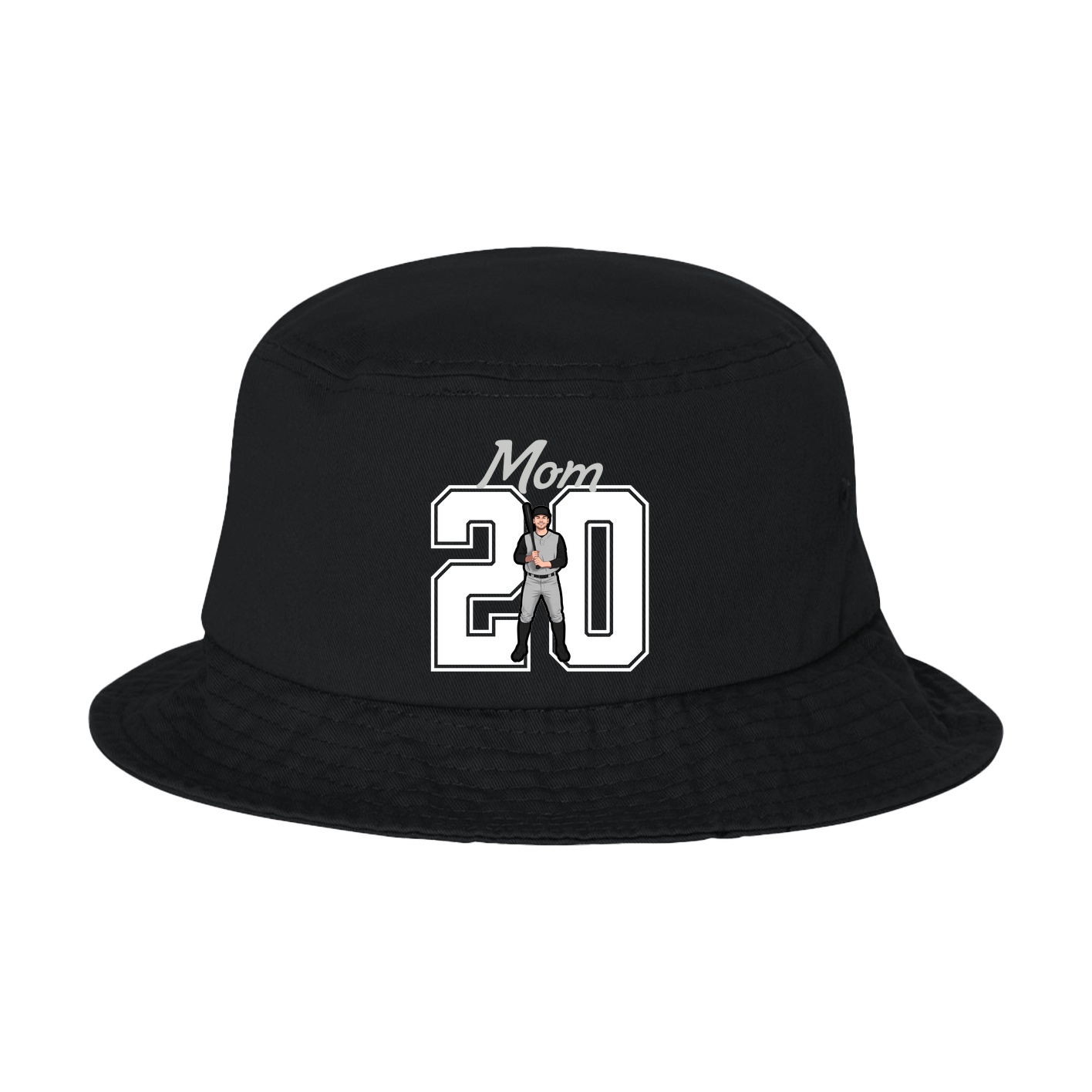 Bucket Cap — Mothers Day Shirsey in Black