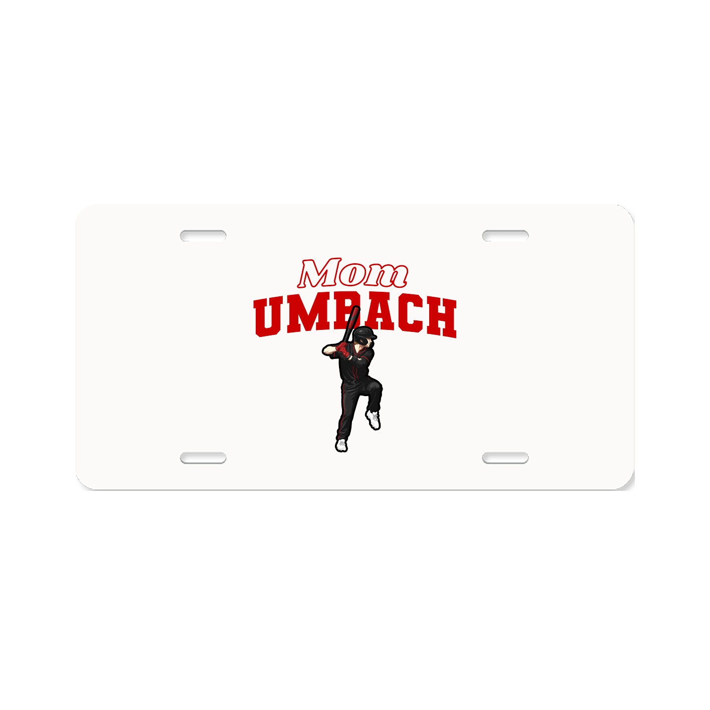 License Plate — Mothers Day Block in Classic
