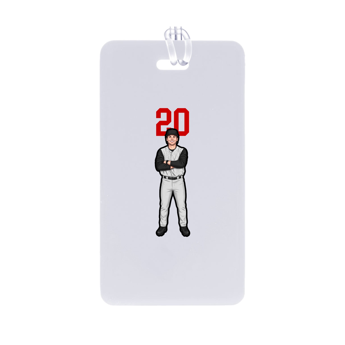 Bag Tag — Number Top in Classic