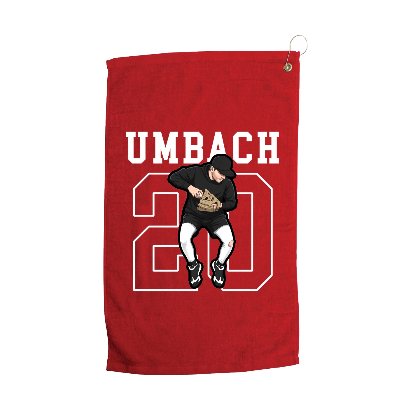 Golf Towel — Shirsey in Red