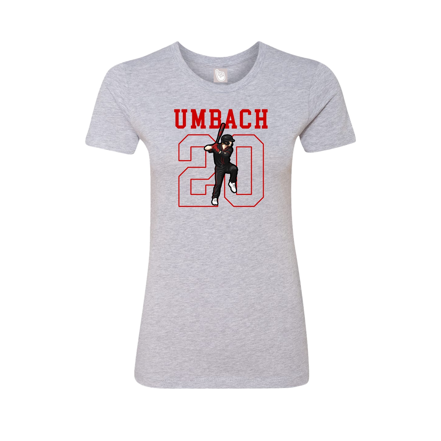 Fitted Women's Tee — Shirsey in Grey
