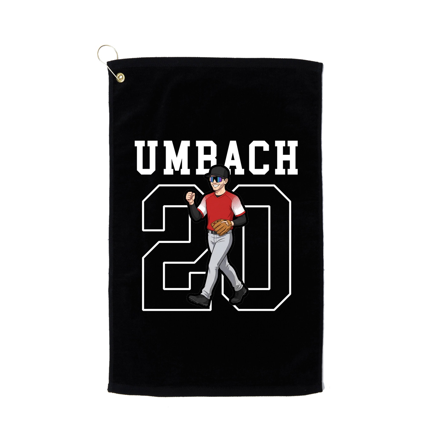 Golf Towel — Shirsey in Black