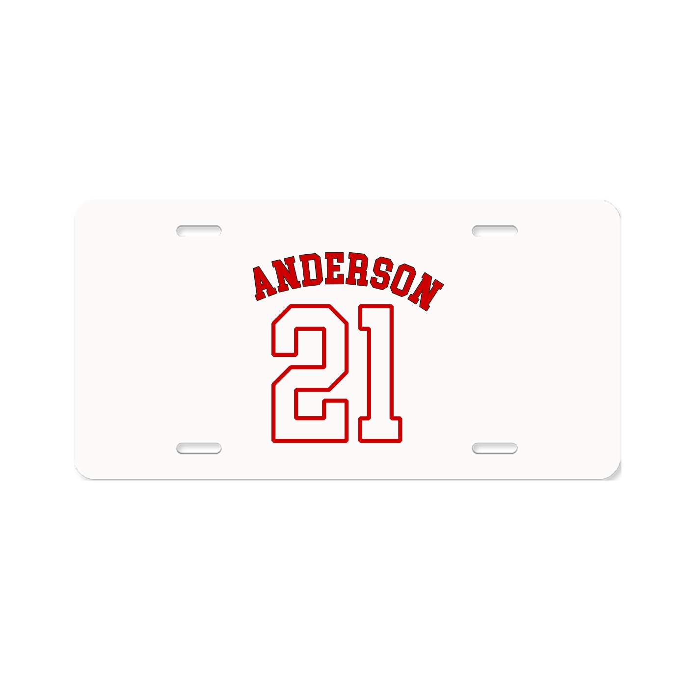 License Plate — Shirsey Arch in Classic