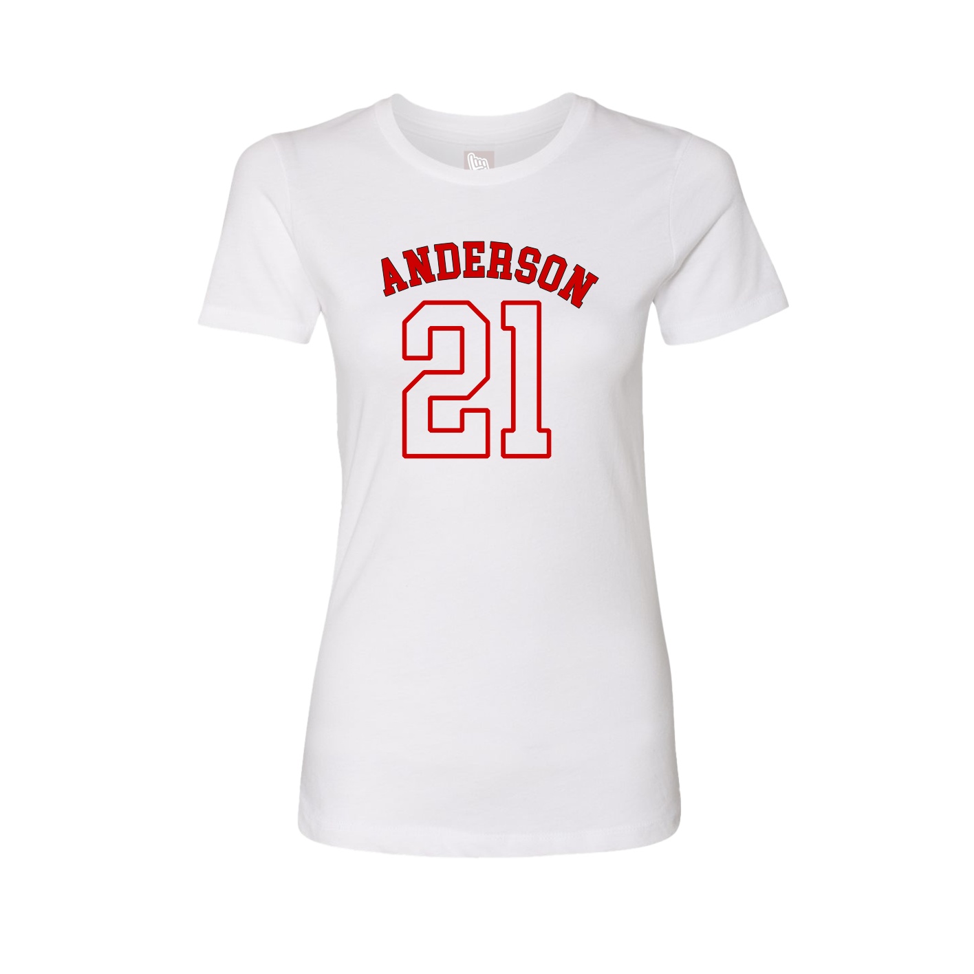 Womens Tee — Shirsey Arch in White