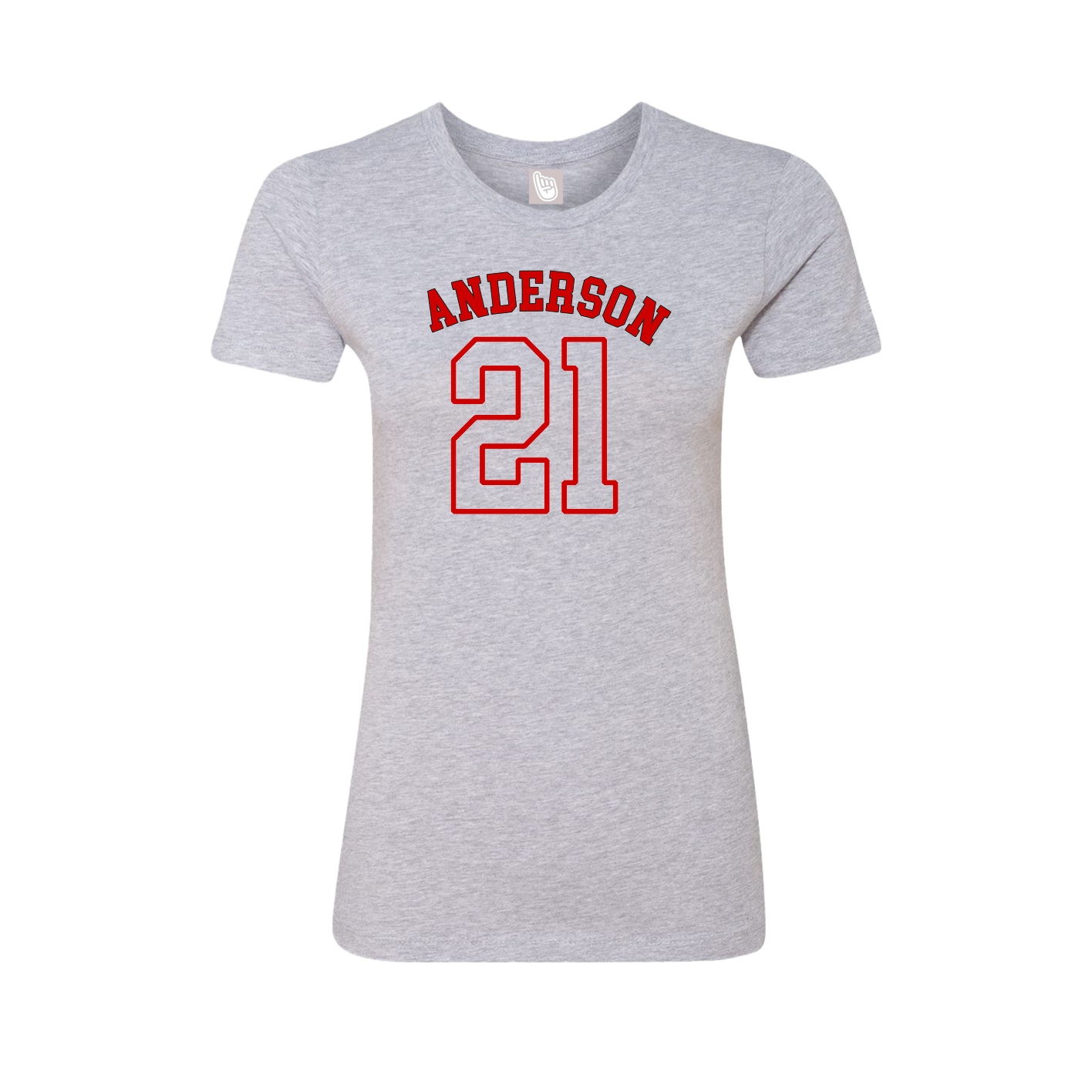Womens Tee — Shirsey Arch in Grey