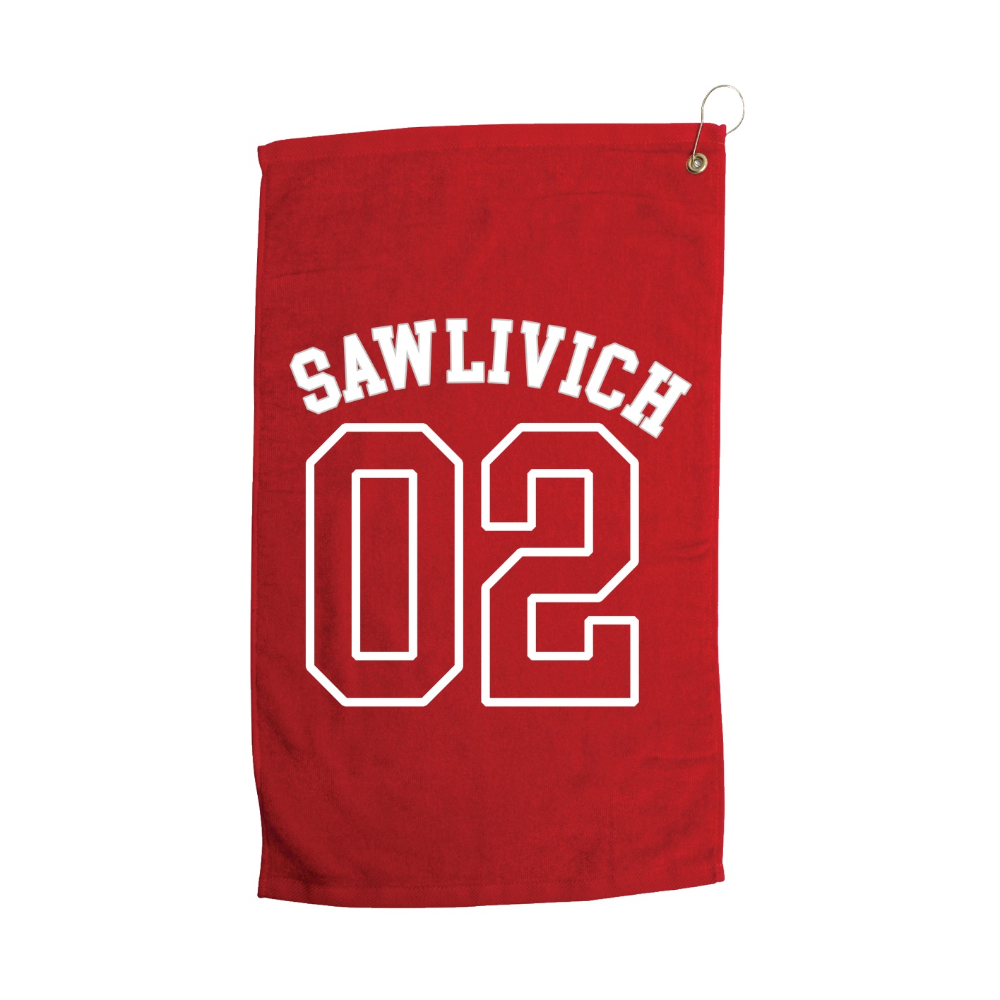 Golf Towel — Shirsey Arch in Red